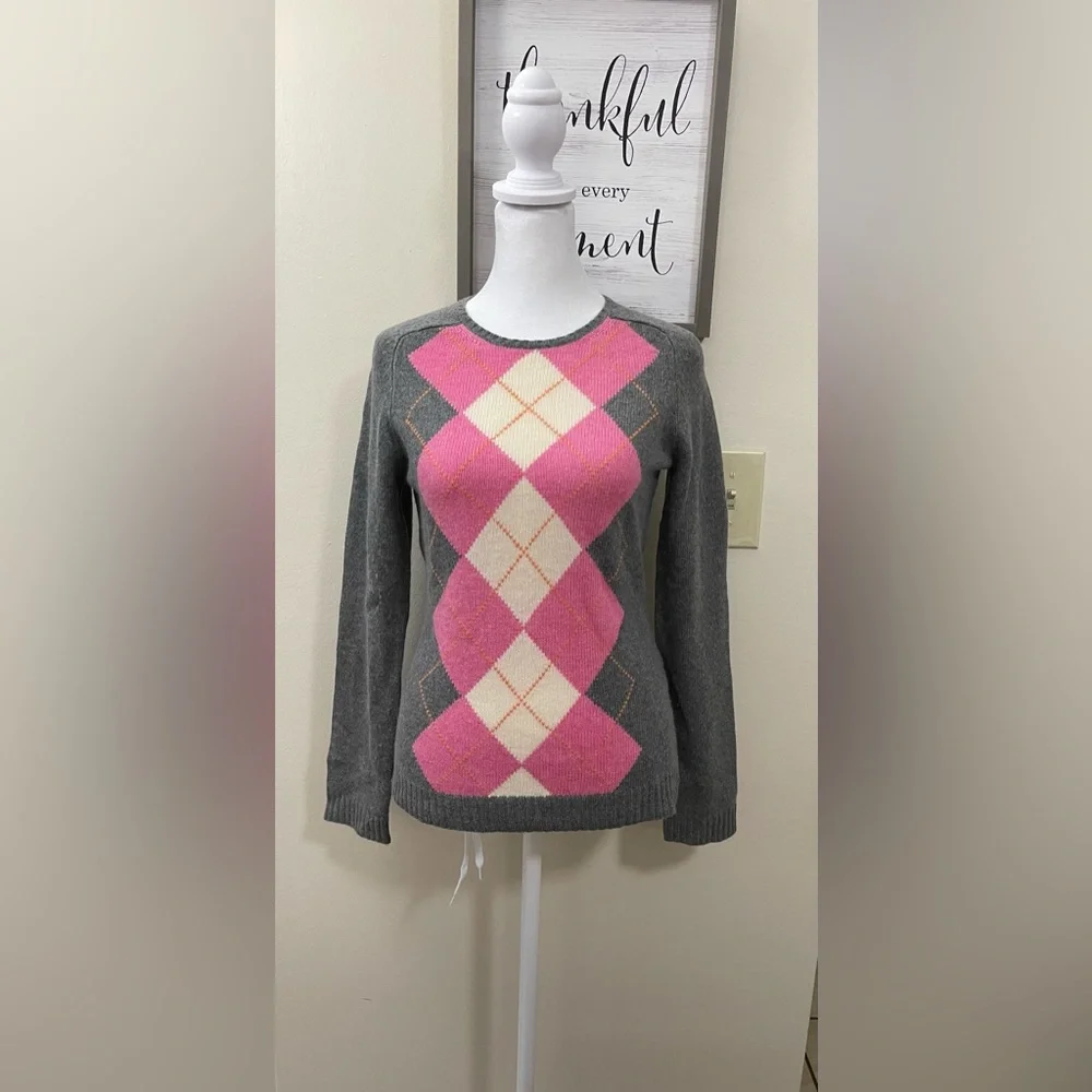 J. Crew Women’s Sweater Pullover Merino wool/ Angora/ Cashmere Blend Size Small.
